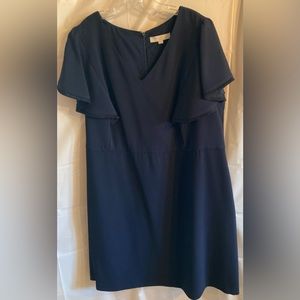 Ann Taylor LOFT navy blue dress